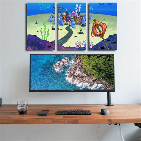 Jual Hiasan Dinding In Bikini Bottom Spongebob Rumah Dekorasi Rumah Hiasan Ruang Tamu