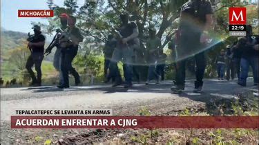 Pobladores Se Levantan En Armas Contra Cjng En Tepalcatepec Grupo Milenio