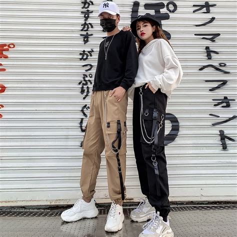 Cargo Pants Hip Hop Hong Kong Street Cargo Pants Outfit Street Style