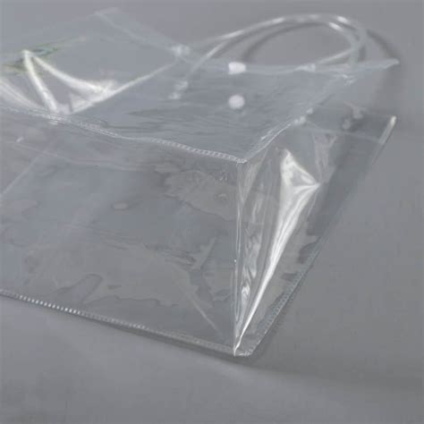 X Clear Pvc Wedding Plastic Favor Bags With Handle And Etsy