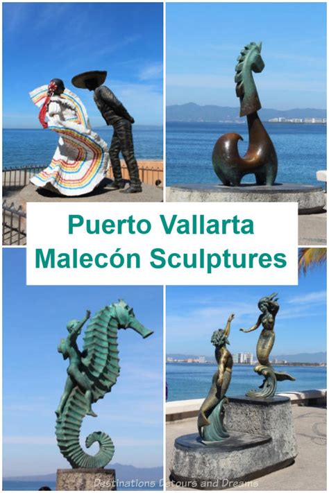 puerto-vallarta-malecon-sculptures | Destinations Detours and Dreams