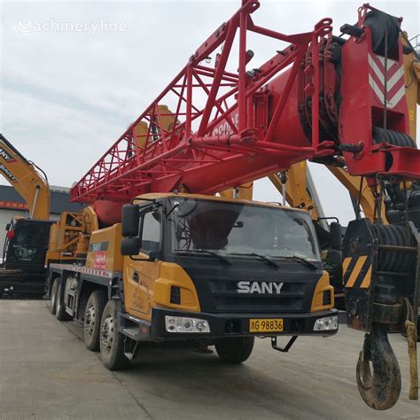 Sany Stc500e Mobile Crane For Sale China Shanghai China Wl38102