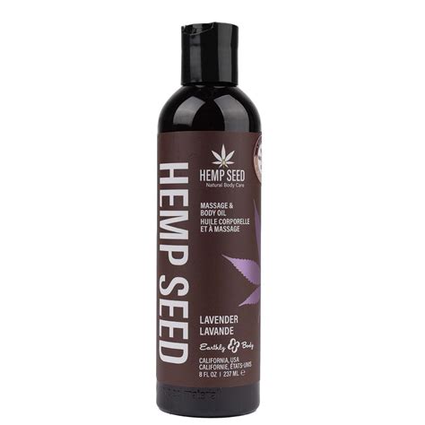 Hemp Seed Massage Oil Lavender Scent