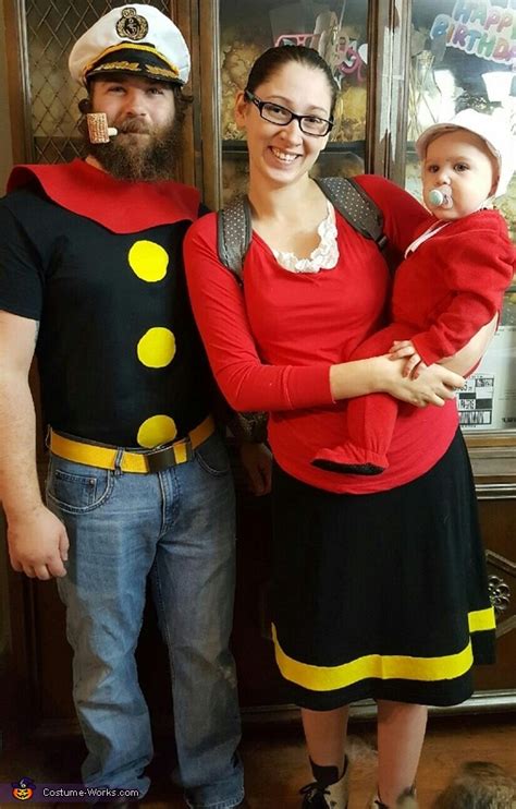 Popeye Family Costume