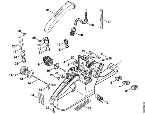 Schematic Diagram Stihl String Trimmer Exhaust Diagram Sti