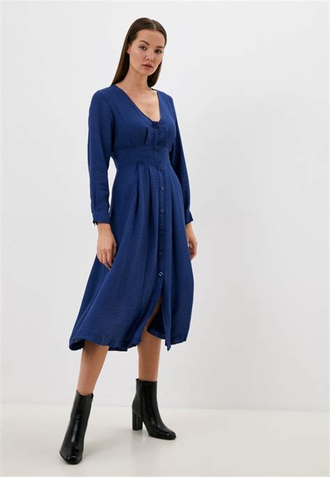 Платье United Colors of Benetton, цвет: синий, RTLACA850201 — купить в ...