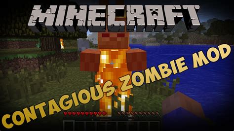 Minecraft Mods Contagious Zombie Mod Minecraft 131 Youtube