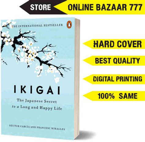 Ikigai The Japanese Secret To A Long And Happy Life Hard Cover Daraz Pk