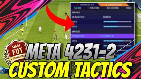 Fifa Super Overpowered Pro Player Wide Custom Tactics