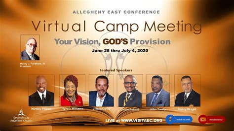 Allegheny East Conference Virtual Camp Meeting Youtube