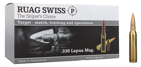 U S Tactical Supply RUAG Swiss P Ammunition