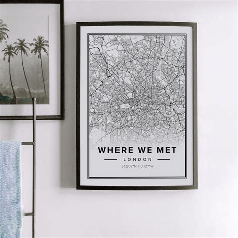 Mapiful Customizable Street Map Posters