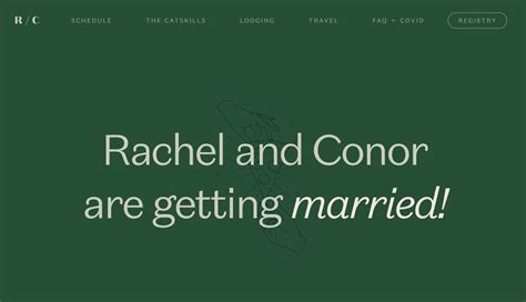 8 stunning wedding website examples to inspire your own | Webflow Blog