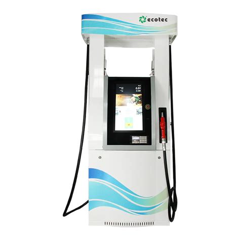 Ecotec High Performance Hg Fuel Dispenser With Touch Screen For Fuel