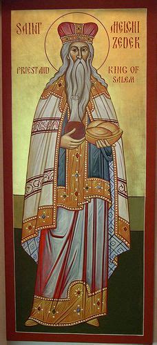 Saint Melchisedek Prêtre Et Roi De Salem Melchizedek Orthodox Icons