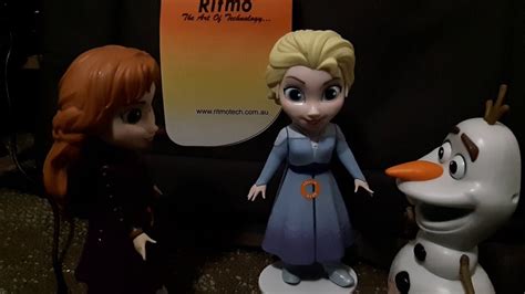 Frozen Adventure Storytelling Figure With Anna Elsa And Olaf Youtube