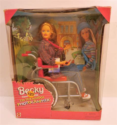 Barbie Becky Im The School Photographer Toys And Games