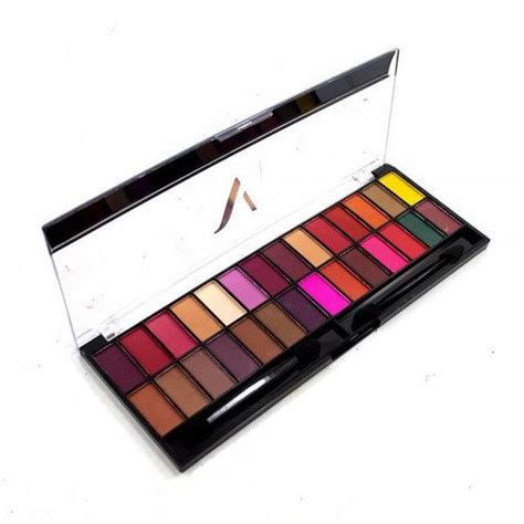 Paleta De Sombras Matte Metalica 28 Cores Vivai Paleta De Sombras