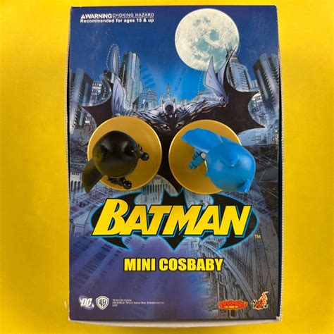 Set Of 7 Hot Toys DC Batman Comic Image Series 2008 Mini Cosbaby Hobbies Toys Toys Games