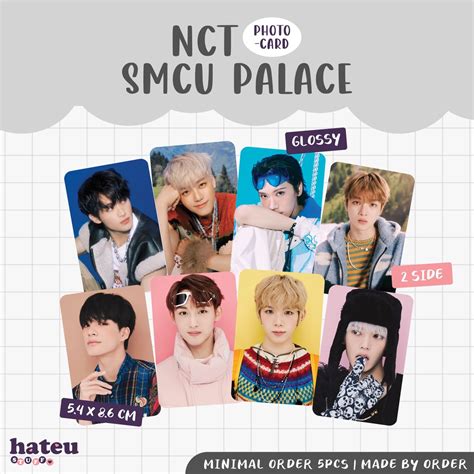 Nct Unofficial Photocard SMCU Palace NCT 127 NCT Dream WayV