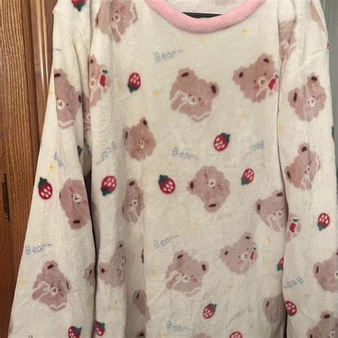 Soft Bear Pj Top 🐻 Size Xxl Plussize Depop