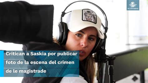 Saskia Ni O De Rivera Comparte Foto De La Escena Del Crimen De Le