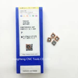 Ccmt060204 Ahf Yb9320 Zcc CT China Original CNC Carbide Inserts