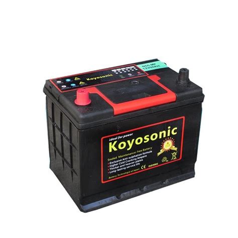 Maintenance Free Sealed Wet Cell Batteries Kgs