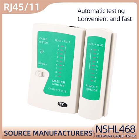 Kelushi Rj45 Rj11 Rj12 Cat5 Utp Network Lan Cable Tester High Quality Networking Tool Retail