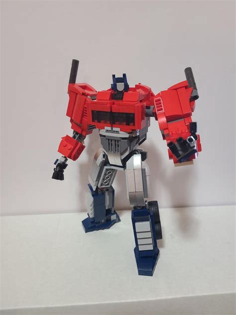 Lego Moc Optimus Prime By Atimmreck Rebrickable Build With Lego