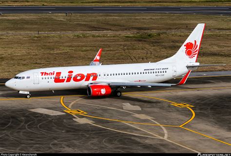 Hs Lgo Thai Lion Air Boeing Gp Wl Photo By Kwanchanok Id