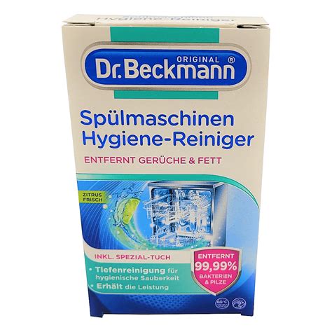 Dr Beckmann Spulmaschinen Hygiene Reiniger Odkamieniacz Do Zmywarki