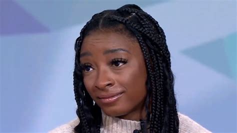 Watch Access Hollywood Highlight Simone Biles Breaks Down In Tears