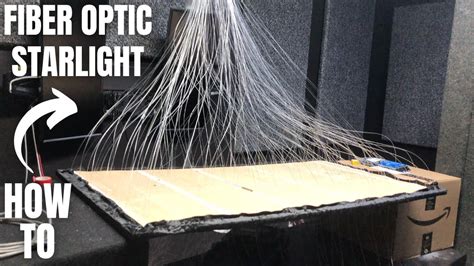 Starlight Headliner Diy Fiber Optic Led Lighting Youtube