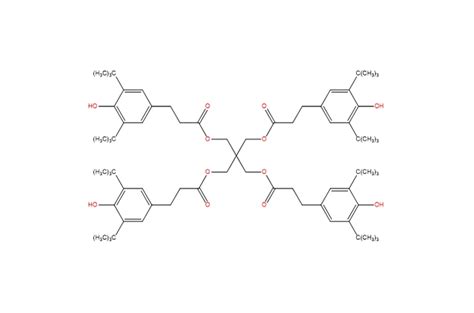 Tetrakis Methylene 3 3 5 Di Tert Butyl 4 Hydroxyphenyl Propionate