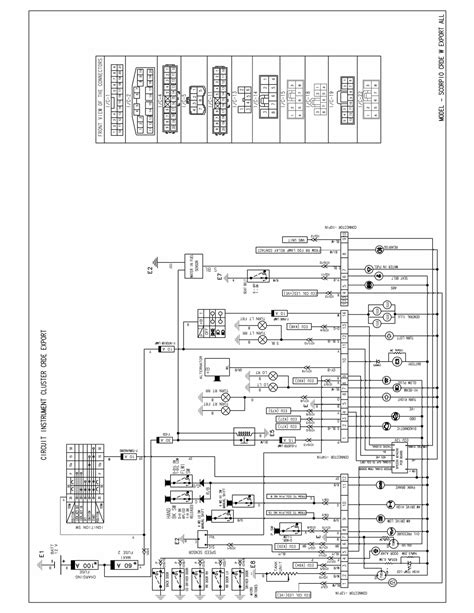 Mahindra Diagrama Tablero Circuitos Electricos Studocu