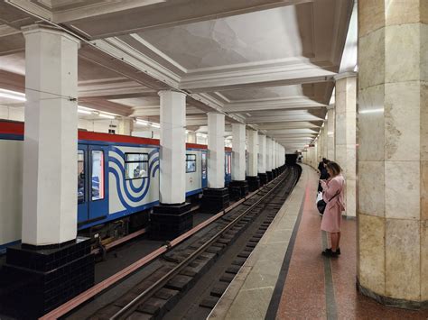 Москва — Метрополитен — [4] Филёвская линия — Фото — Городской ...