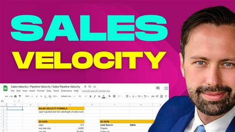 Calculating Sales Velocity Sales Veloctity Calculation With Sales