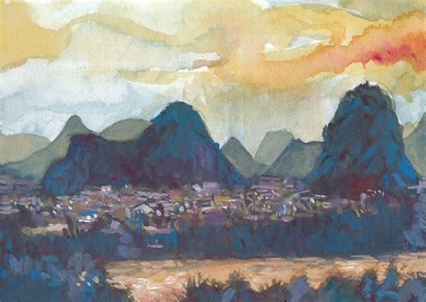 Guilin landscape :: Behance