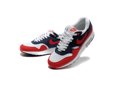 Nike Air Max 1 87 Blue Red White Nike Интернет Магазин