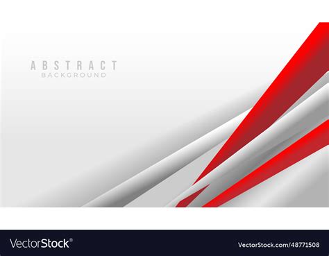 Red white abstract background Royalty Free Vector Image