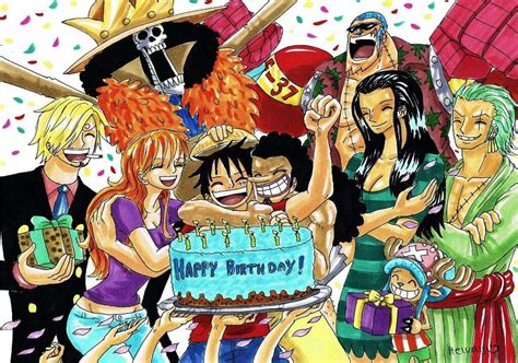 Happy Birthday Luffy One Piece Amino