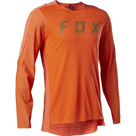 Fox MTB Jersey Langarm Flexair Pro Flo Orange Maciag Offroad