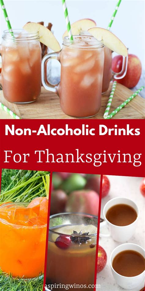 Non Alcoholic Drinks For Thanksgiving Aspiring Winos