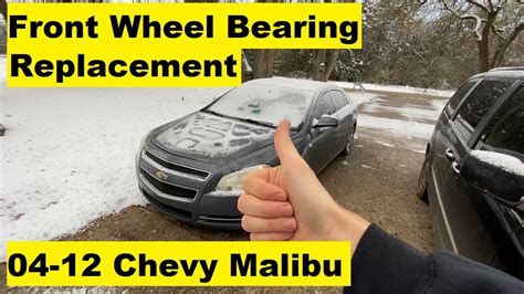 Front Wheel Bearing Replacement Chevy Malibu 2004 2005 2006 2007 2008