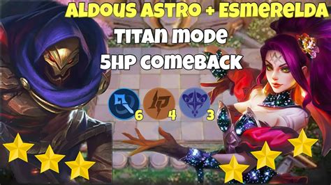 Aldous Astro Esmerelda Duo Titan Mode Magic Chess Mobile Legends