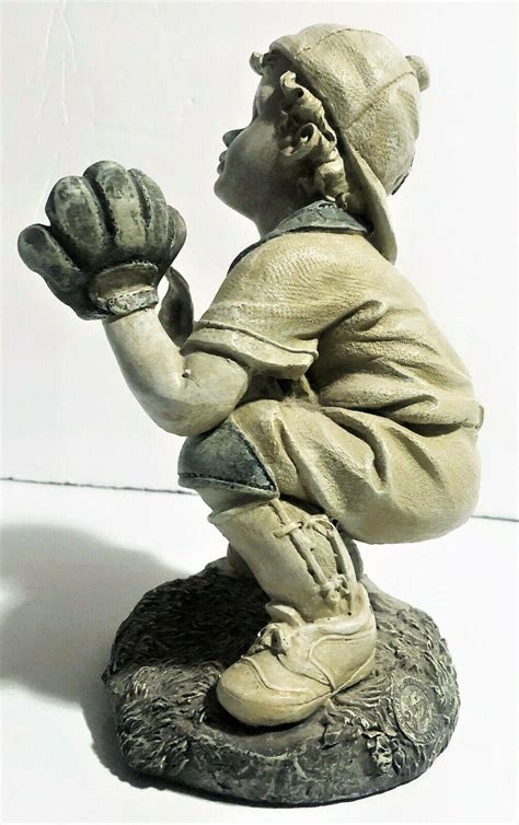 Boy Playing Baseball Catcher 9 Statue By Jaimy Figurine 3867116130