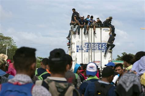 Migrant caravan embarks on 'route of death' through Mexico