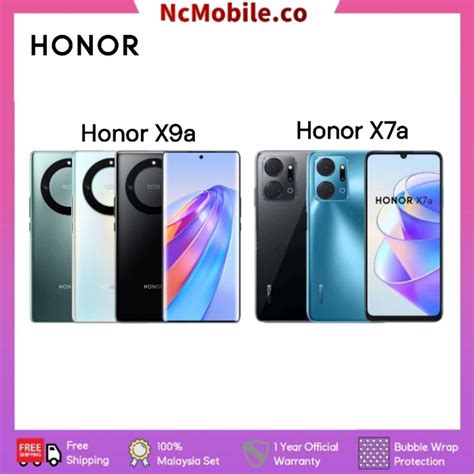 Honor X9a 5g X7a 8gb Ram 256gb Rom 6gb Ram 128gb Rom Shopee