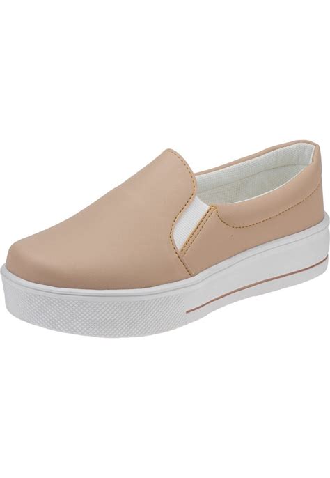 T Nis Lumiss Slip On Iate Sintetico Nude Fotografia De Sapato Guarda